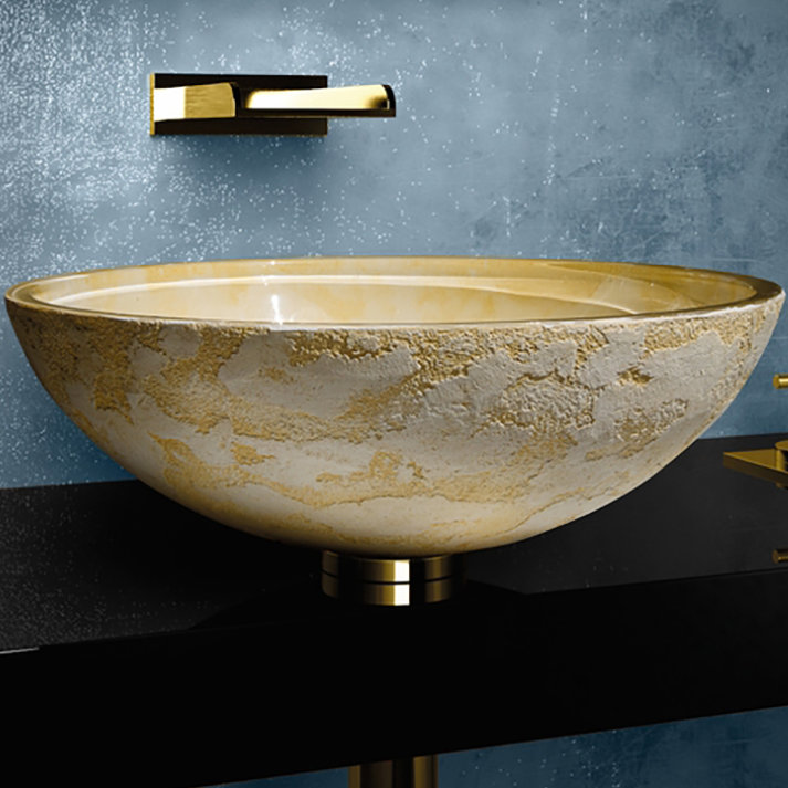 Atelier 17'' L Bathroom Sink, Yellow