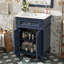 Armoire de salle de bain 24 po Vintage Elegance avec portes à fermeture douce et tablette réglable-1712804738