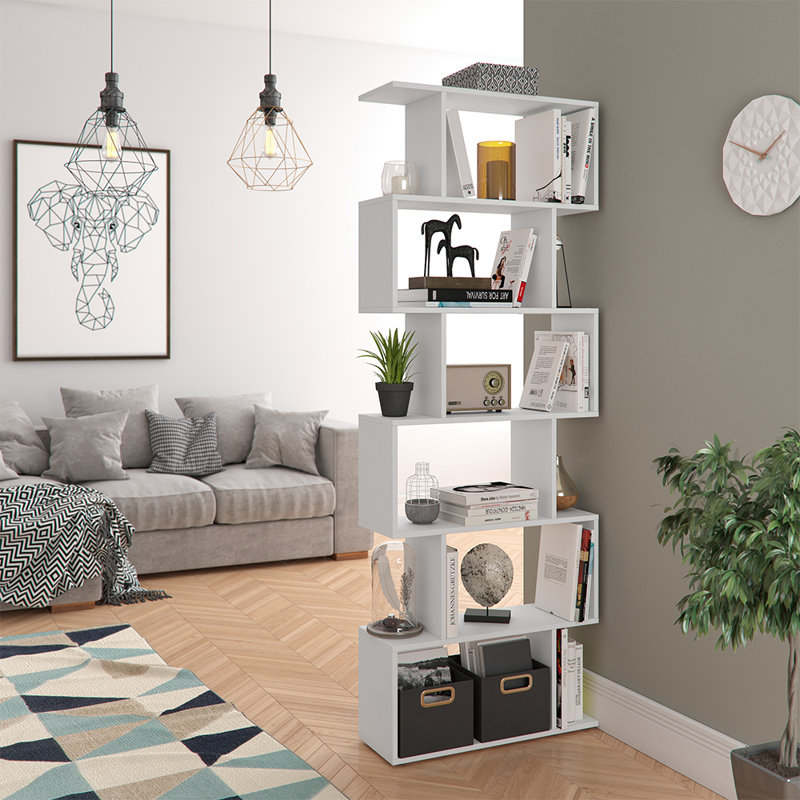 Bücherregal Corning, White