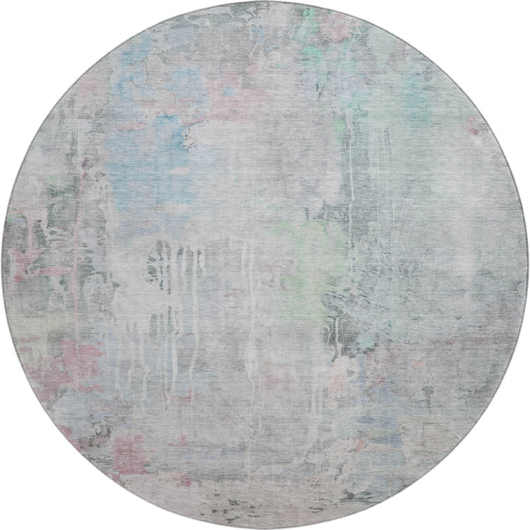 Premium Machine Washable Kelton AMF1233 Abstract Rug