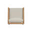 Fauteuil club d'extérieur en bois d'acacia Westin (ensemble de 2)