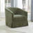 Delaplaine 30.5" Wide Polyester Swivel Barrel Chair-824712882