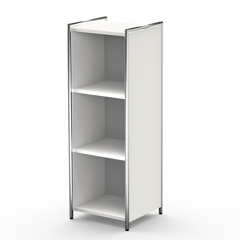 3 -Shelf, White