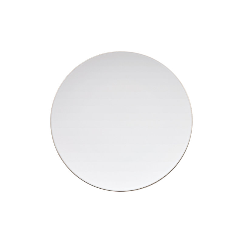 TAC Porcelain Salad/Dessert Plate, Platin