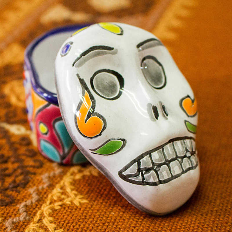 Boîte décorative Asbiel Handamde Calavera Keeper