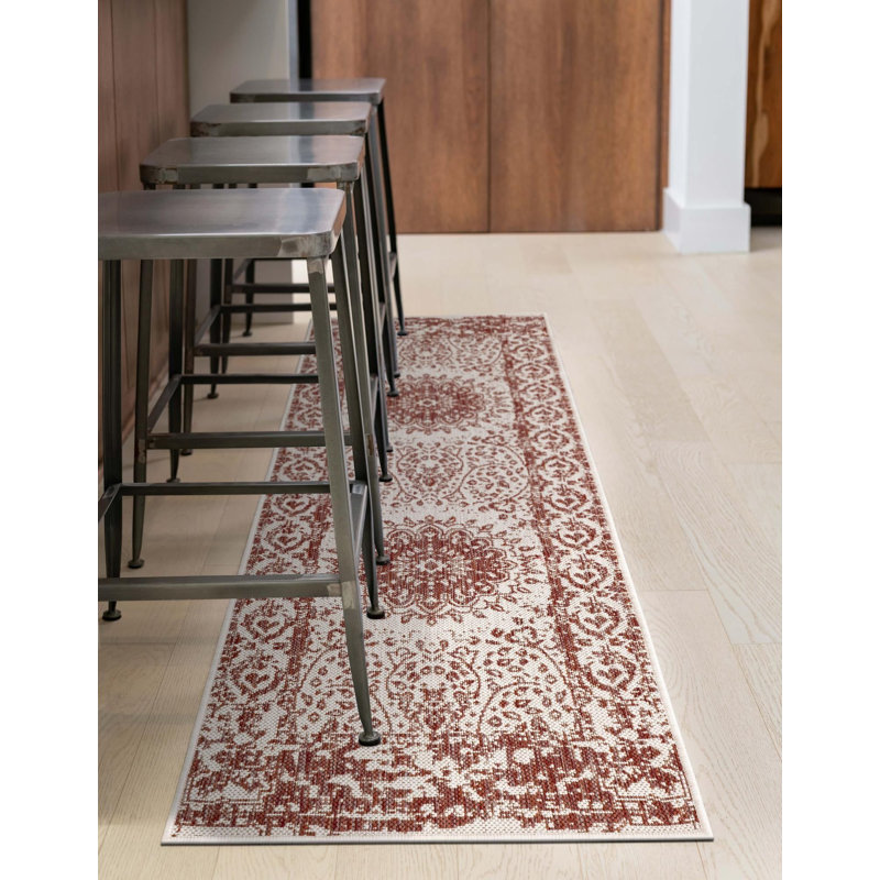 Tapis de couloir Contemporary Hitchens, Tapis de couloir 2 pi x 8 pi