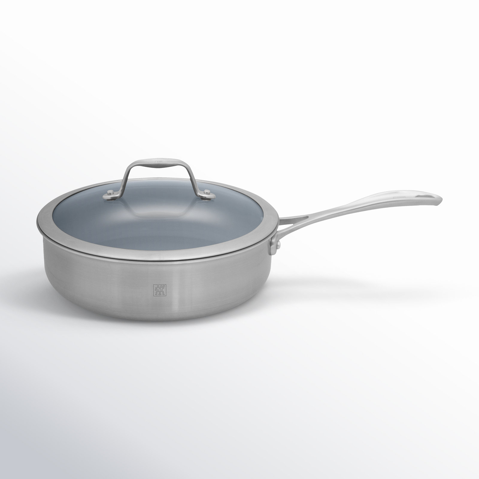 ZWILLING Spirit 3-ply 3-qt Stainless Steel Ceramic Nonstick Saute Pan