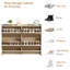 30 Pair Shoe Storage