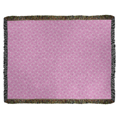 Couverture tissée hexagonale Katelyn Elizabeth