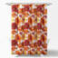Rideau de douche simple à motif floral-1185039556-1192702116