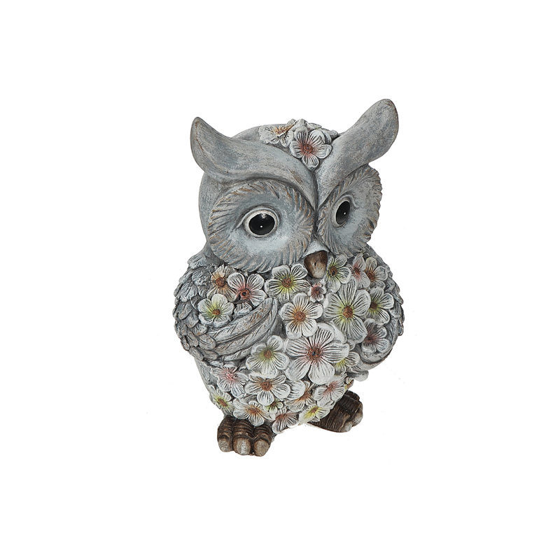 Figurine hibou d'extérieur