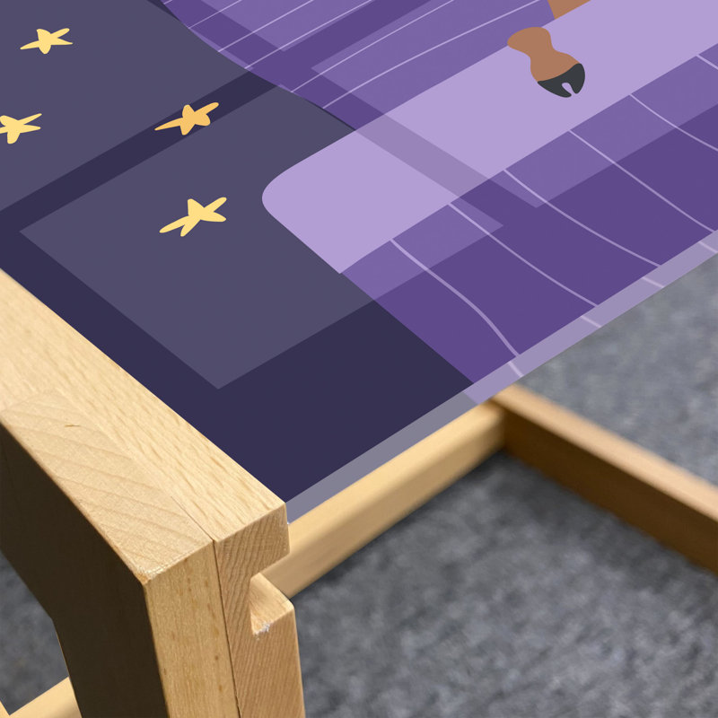 Jade-Marie Sled Coffee Table, 90cm H x 62cm W x 40cm D