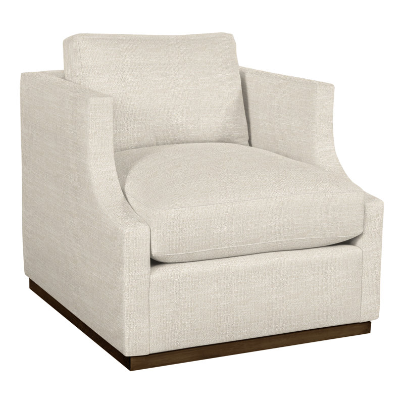 Thom Filicia Home Armchair, Tommy Flax Crypton® Performance Fabric, Navajo