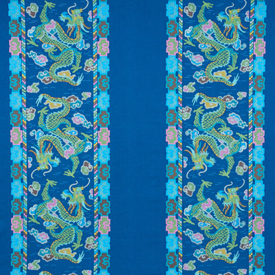 Lotan Dragon Embroidery Fabric