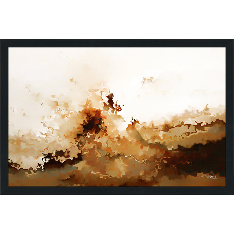 «In All Things. Romans 8:28 ', reproduction d'art sur toile, H 21,5 po x l 27,5 po x P 0,75 po, Cadre espresso