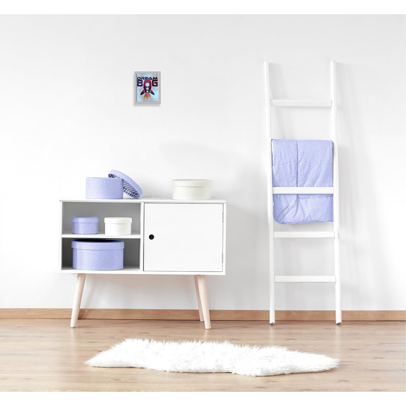 Grande surface de rêve, H 11 po x l 9 po x P 1,19 po, Encadré de boîte argent