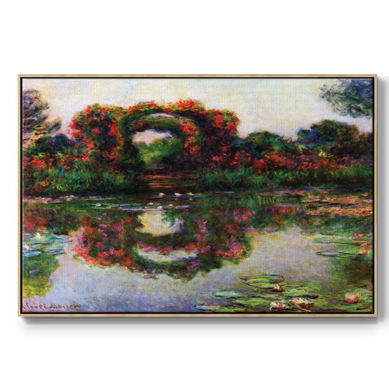 Monet, H 27 po x l 41 po x P 2 po, Naturel