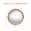 Miroir d'appoint Blaize Coastal