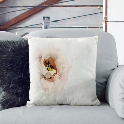 Floral Square Throw Cushion