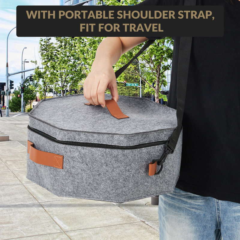 Collapsible Hat Storage Boxes with Lids – 4 Pack Stackable Hat Organizer