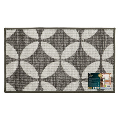 Non-Slip Geometric Indoor Doormat