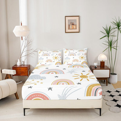 Ensembles de lit Rainbow Sun and Stars