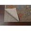 Tapis bleu clair / beige en laine Ziegler
