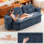 Upholstered 48.13 " Linen Sofa Bed