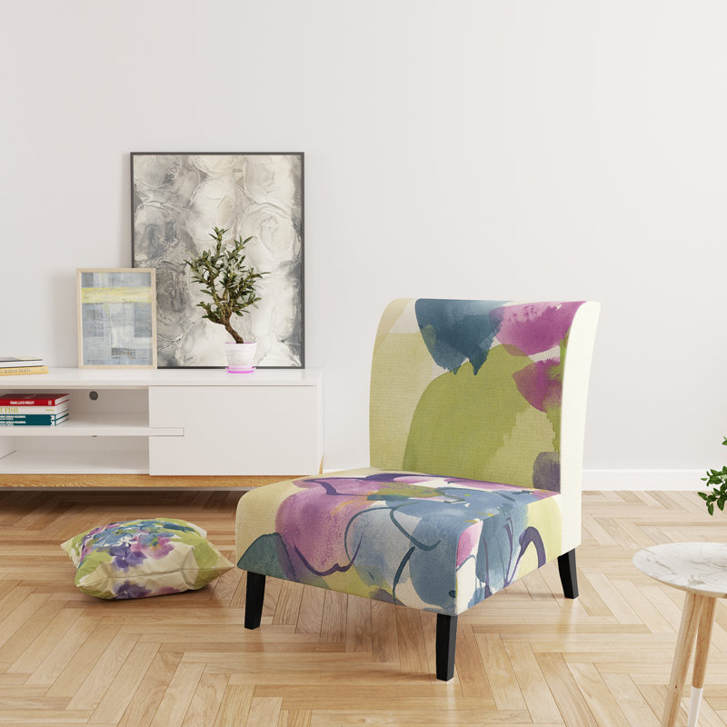 Fauteuil de chambre rembourré Spring Bouquet II