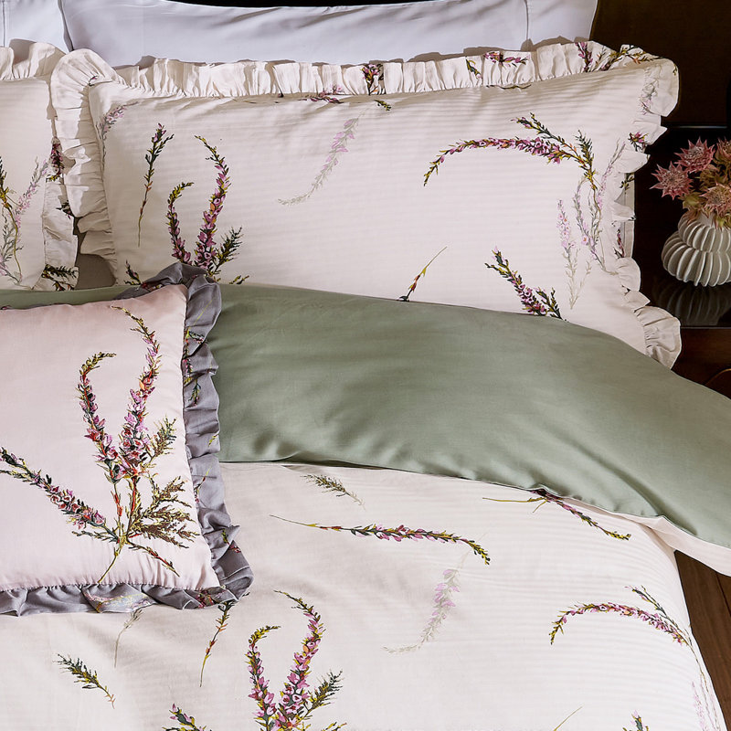 Heather Comforter Set, King Comforter + 2 Standard Shams