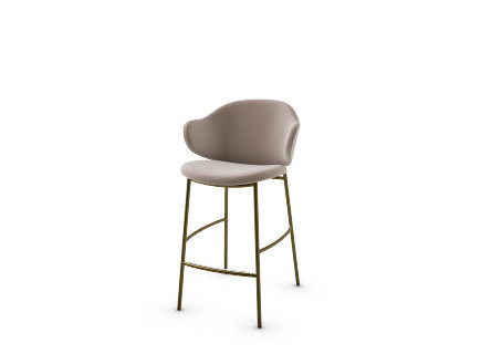 Holly Stools, Matt Bronze, Gray/Kalix