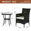 Outdoor Patio Dining Armchair with Cushion