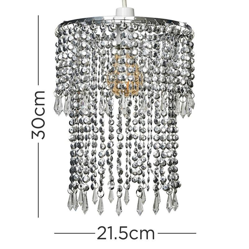 30cm H Plastic Novelty Pendant Shade ( Clip On )