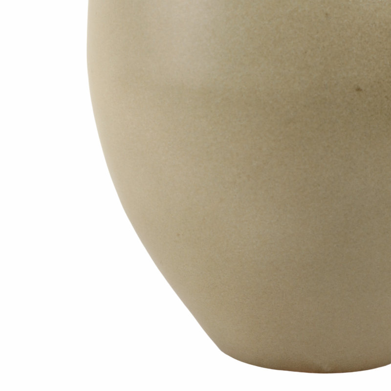 Handcrafted Earthenware Vase Modern Minimalist Ceramic Decor, Stylish Pottery Accent for Home, 16"