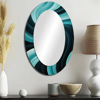 Miroir mural Turquoise