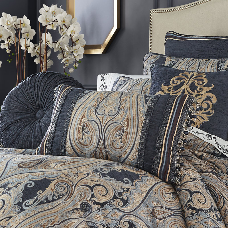 Coussin décoratif Luciana - Indigo Boudoir