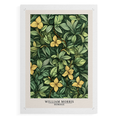 WM MORRIS Series DCCCXLII -Canvas Print Only - NOT FRAMED