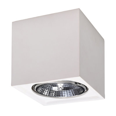 Ceramic Flush Mounted Sconce