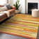 Premium Machine Washable Prisco Orange Rug