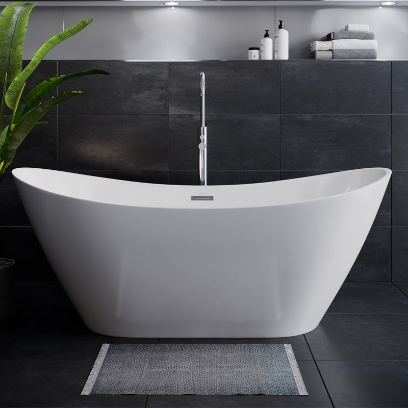 Baignoire autoportante double Ivy 60 po