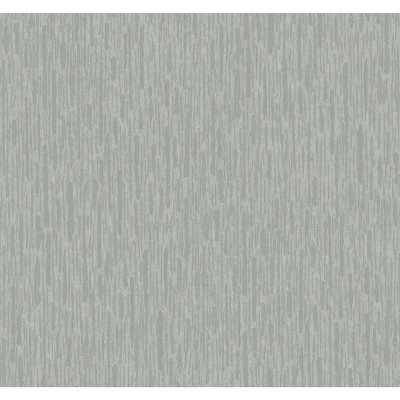 Abstract Metallic Wallpaper Roll, Gray/Silver