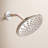 Moen Wide Round Rain Shower Head for Bathroom with 2 GPM High-Pressure Rainfall Spray-18318636