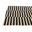 Tapis noir et blanc Jessen