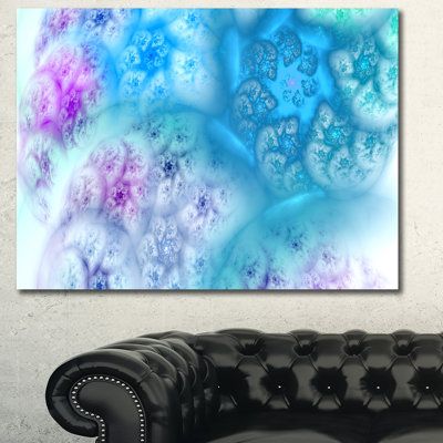« clear blue magic oragey sky », impression sur toile tendue