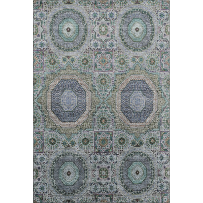 Premium Machine Washable Mayfield AMF1923 Panels Rug