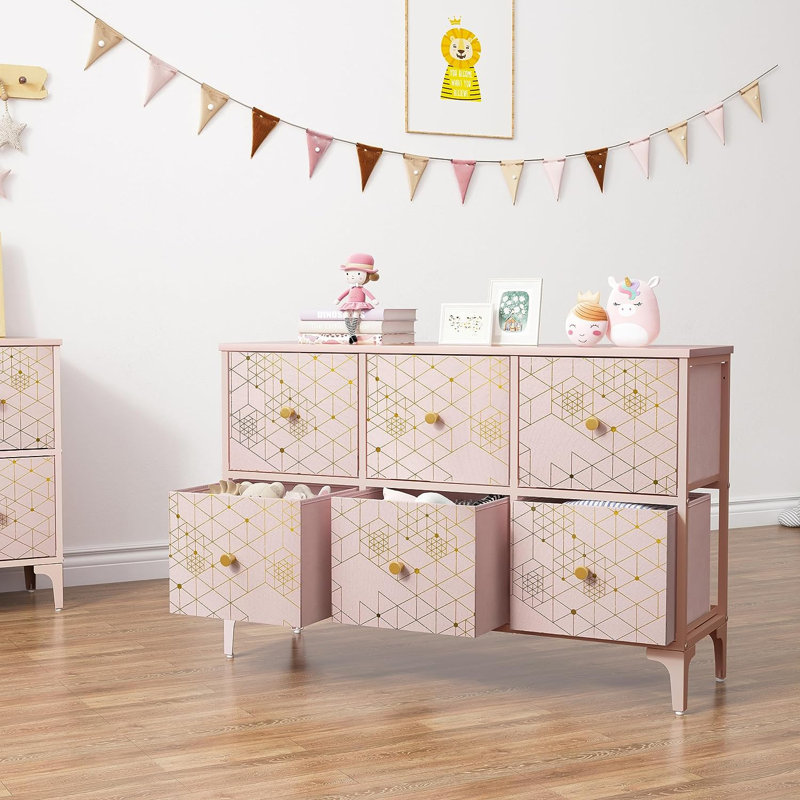 Commode 6 tiroirs Miriel