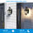 Fabiola 17.6" H Aluminum Wall Light with Dusk to Dawn