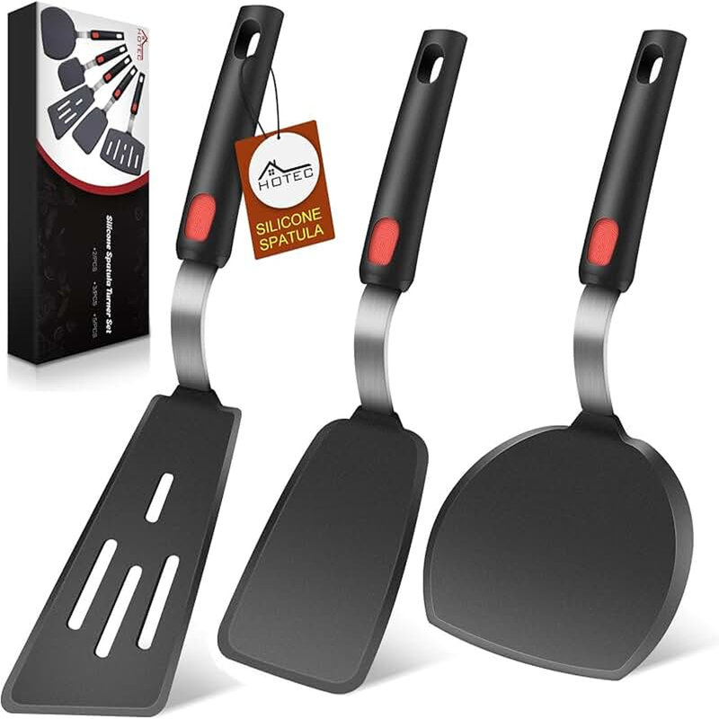 Silicone Spatula Turner Set for Cooking