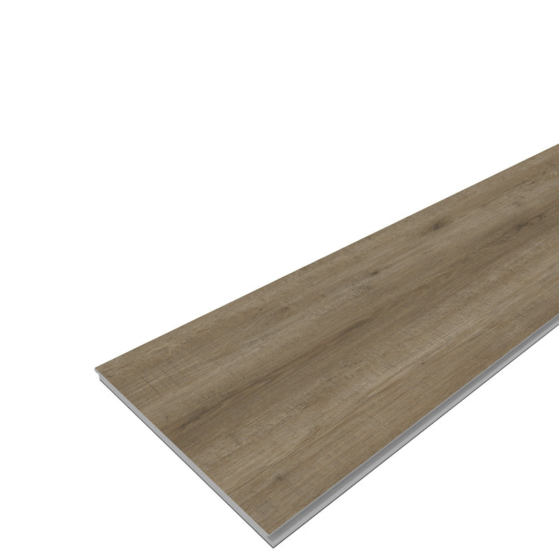 EverLux Basic Aged Hazelnut 20 MIL x 7.08" W x 48" L Waterproof Click Lock Luxury Vinyl Flooring (23.6 sq. ft. /case)