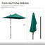 Bryseida 190cm Balcony Parasol-1306793981